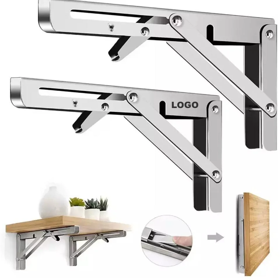 Hot Sales Different Type L Brackets for Shelves Folding Table Hinge Folding Shelf Bracket