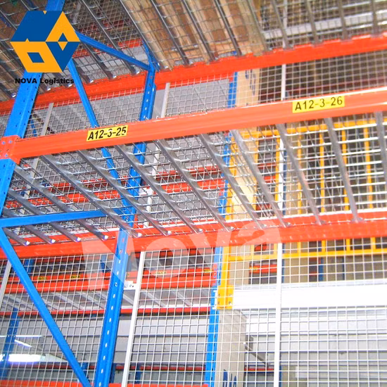 頑丈な倉庫保管産業棚ラック金属棚